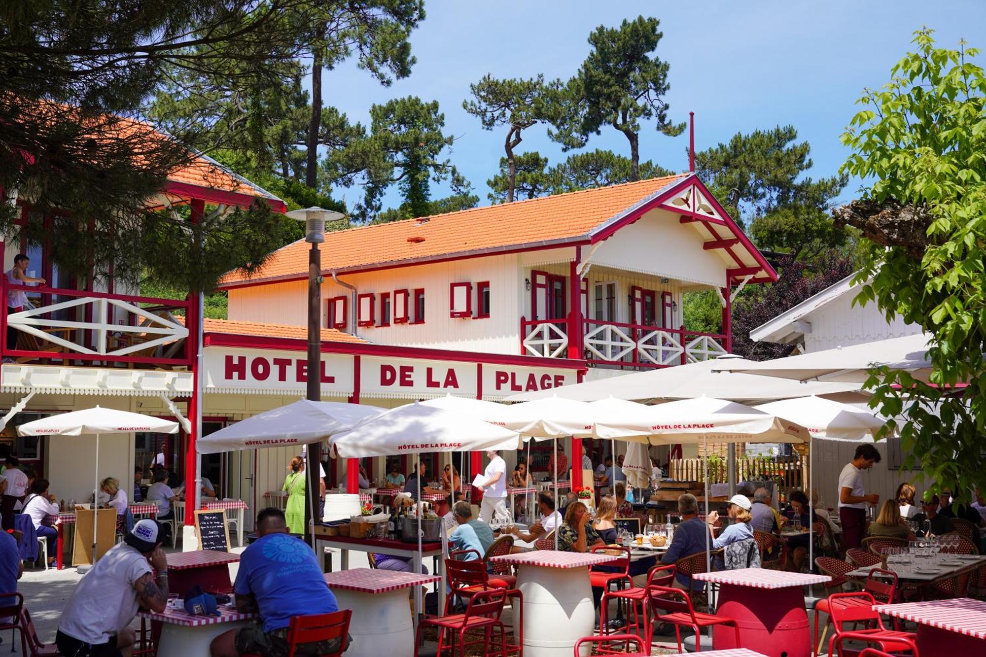 Hotel De La Plage Lège-Cap-Ferret Екстериор снимка